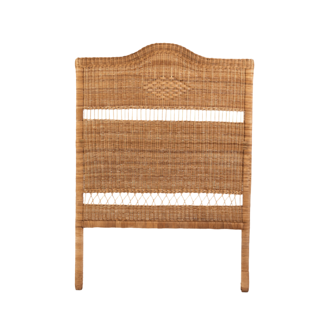 Malawi Original Headboard cane weave wave