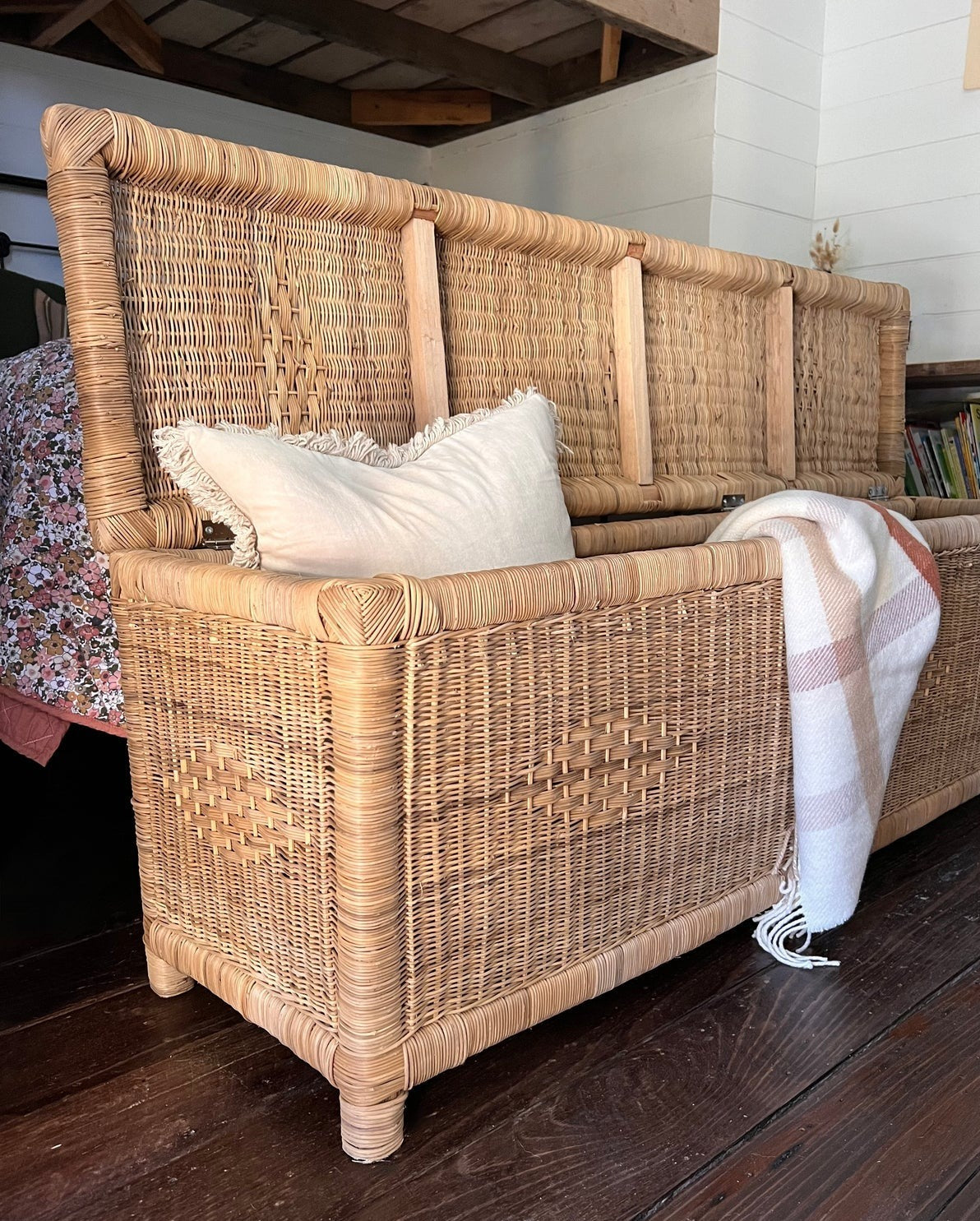 Blanket Kist Storage Box Malawi Cane Classic Furniture