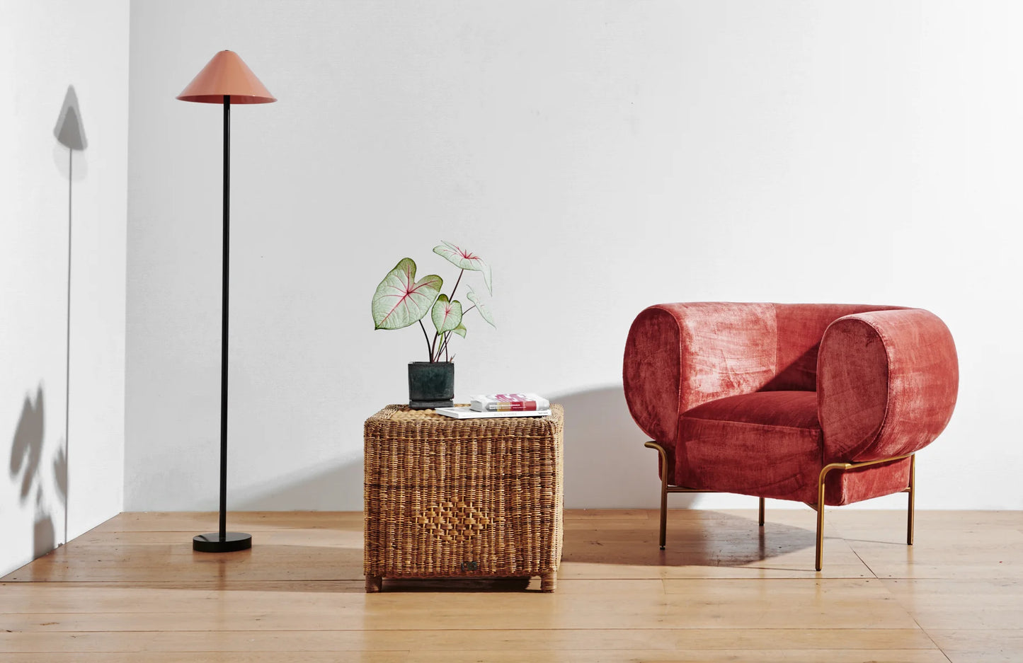 Classic Malawi Side Table Malawi furniture hand weaved natural hand made