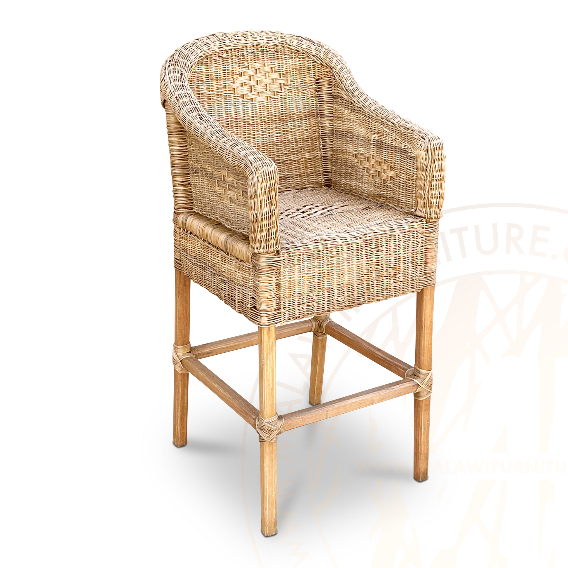 Classic Bar Stool Chair with Arms luxury counter premium Malawi