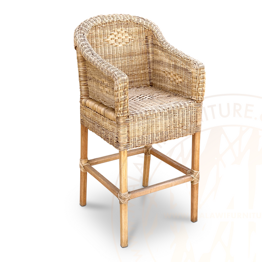 Classic Bar Stool Chair with Arms luxury counter premium Malawi