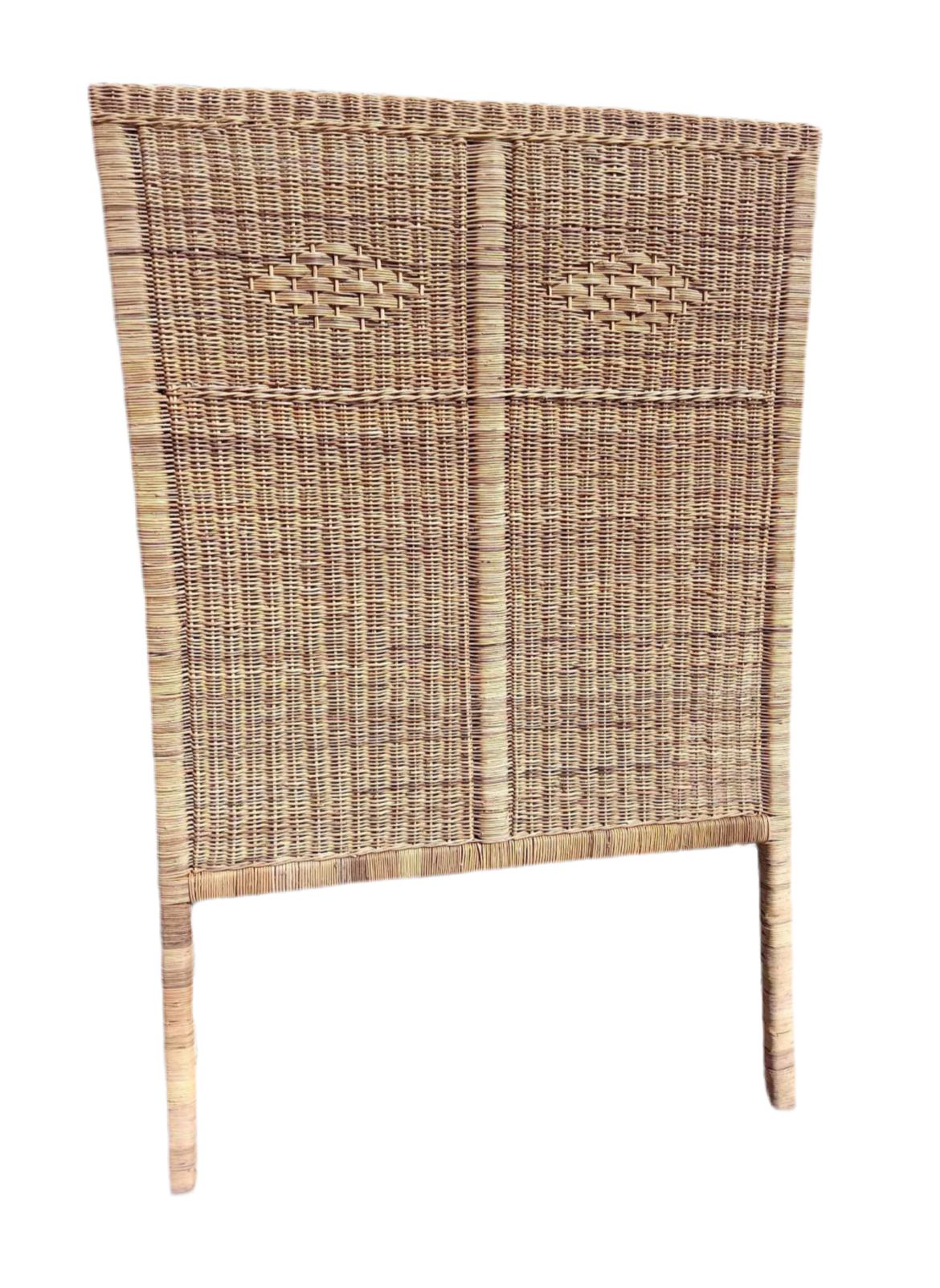 Solid Malawi cane headboard rattan woven