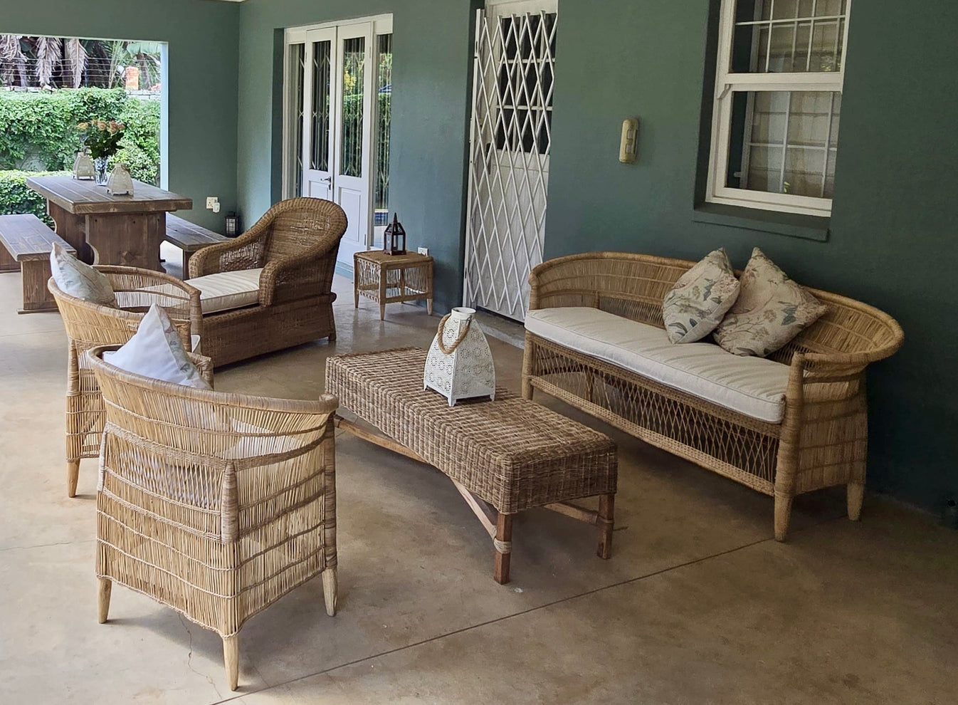 Three Seater Chair - Cushion handmade