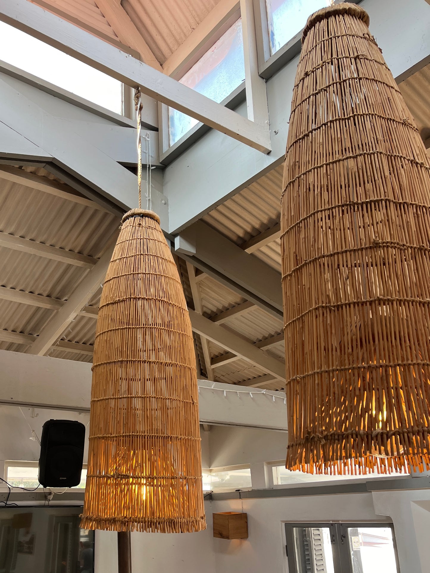Fishtrap Woven Pendant Lampshade malawi