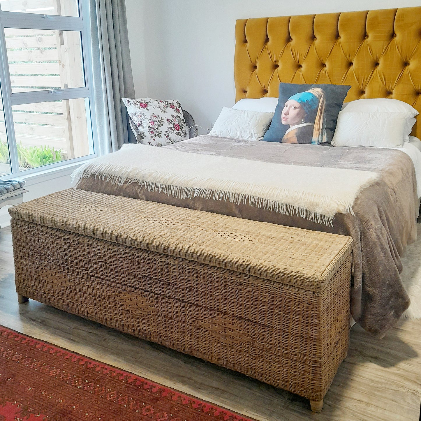 Blanket Kist Storage Box Malawi Cane Classic Furniture
