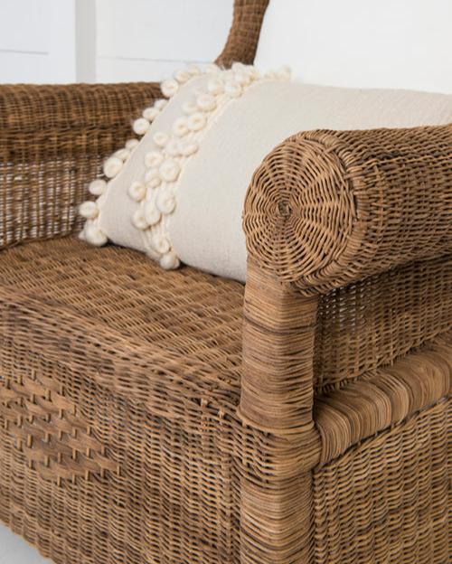 Kasisi Wingback Cane Chair