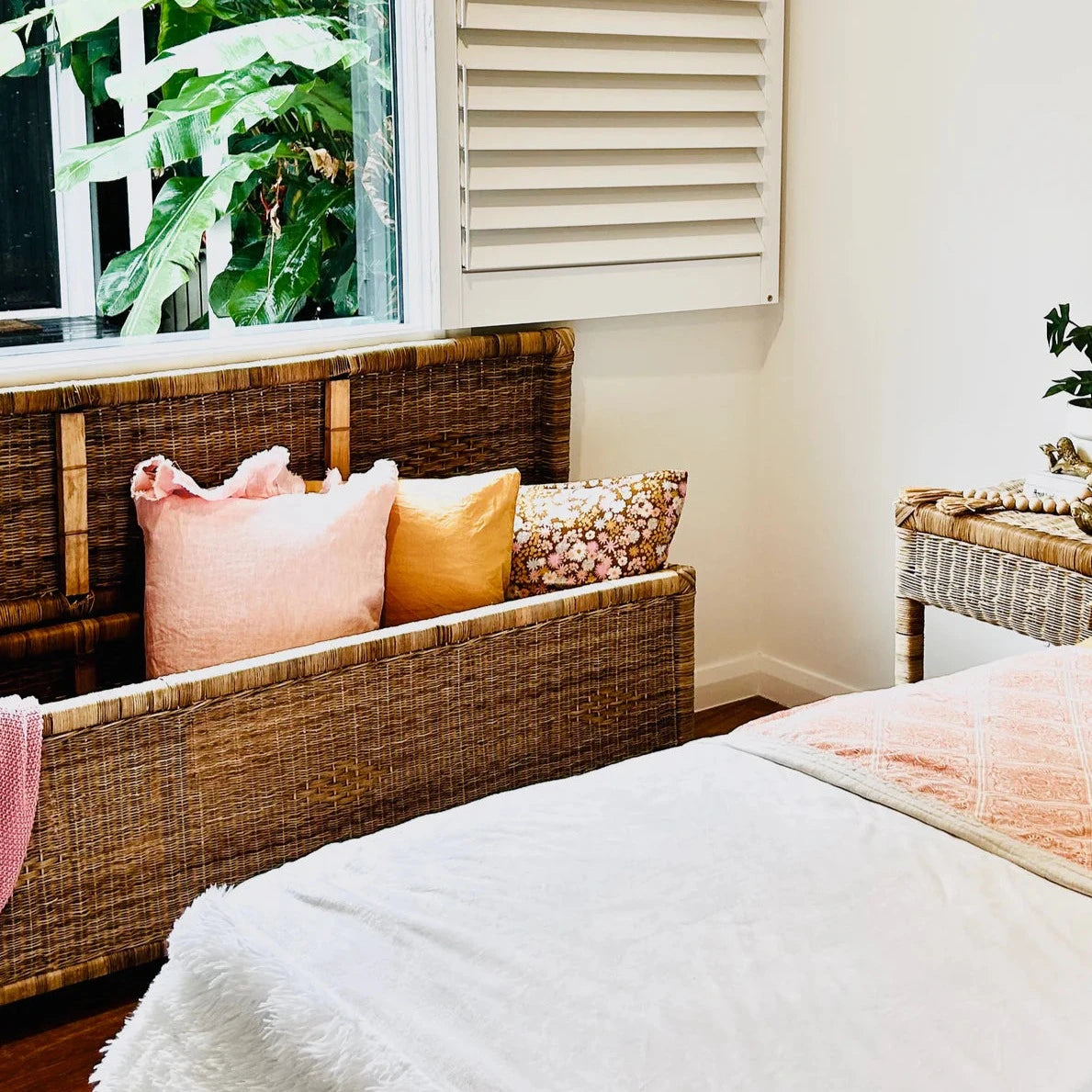 Blanket Kist Storage Box Malawi Cane Classic Furniture