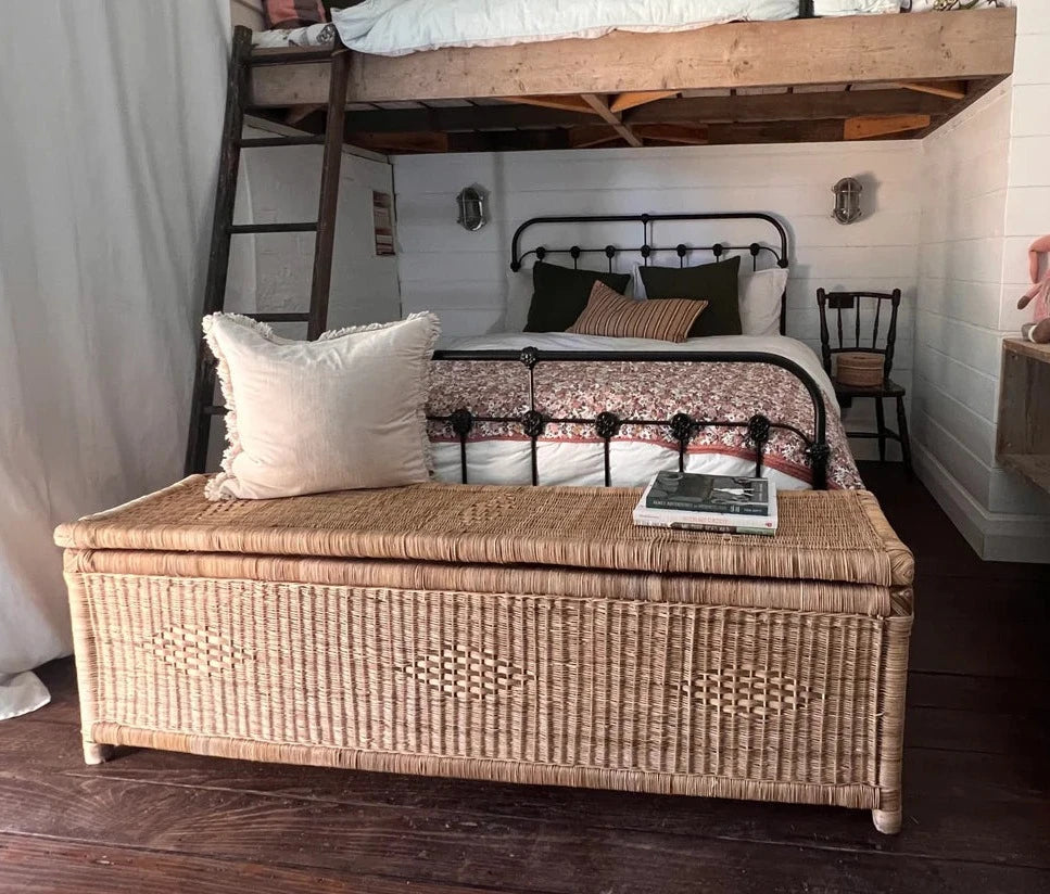 Blanket Kist Storage Box Malawi Cane Classic Furniture