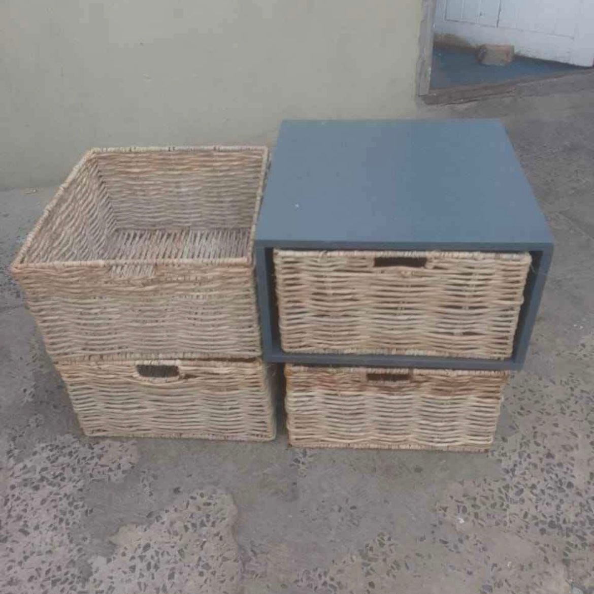 Square Wire Storage Basket Trays