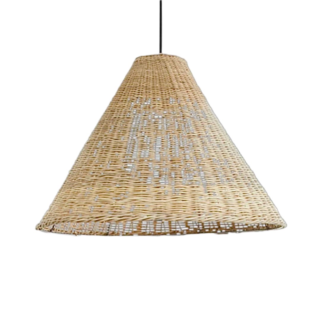Kaya Pendant lampshade MALAWI WEAVE CANE