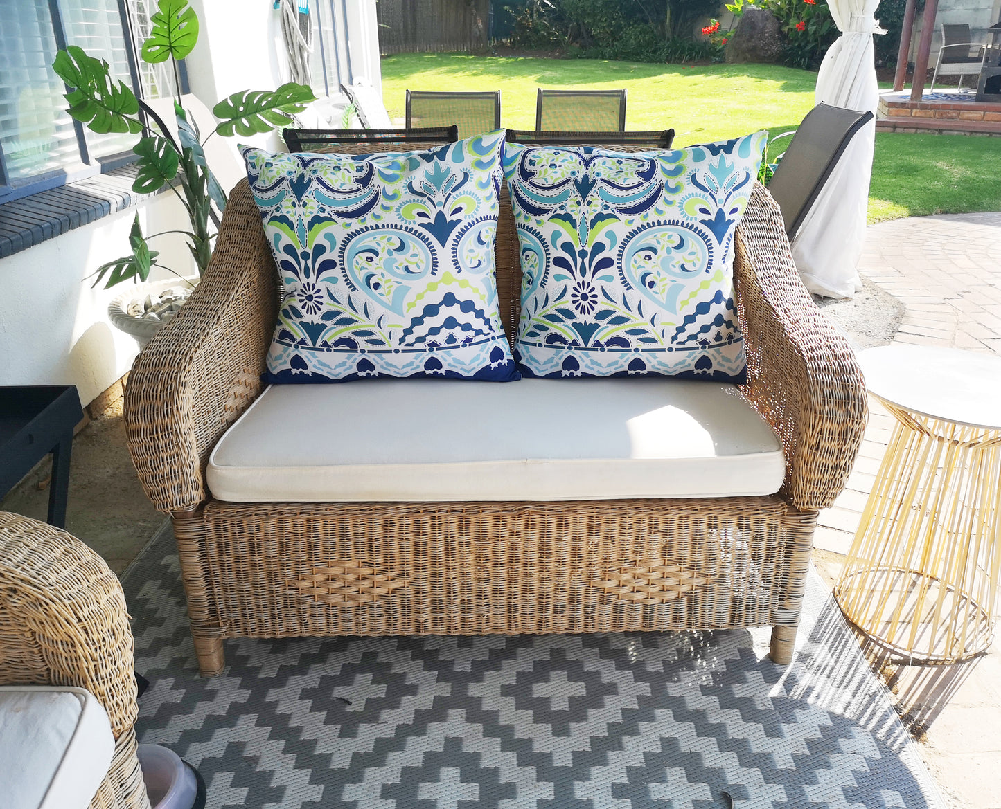 Classic Three Seater Malawi Couch triple