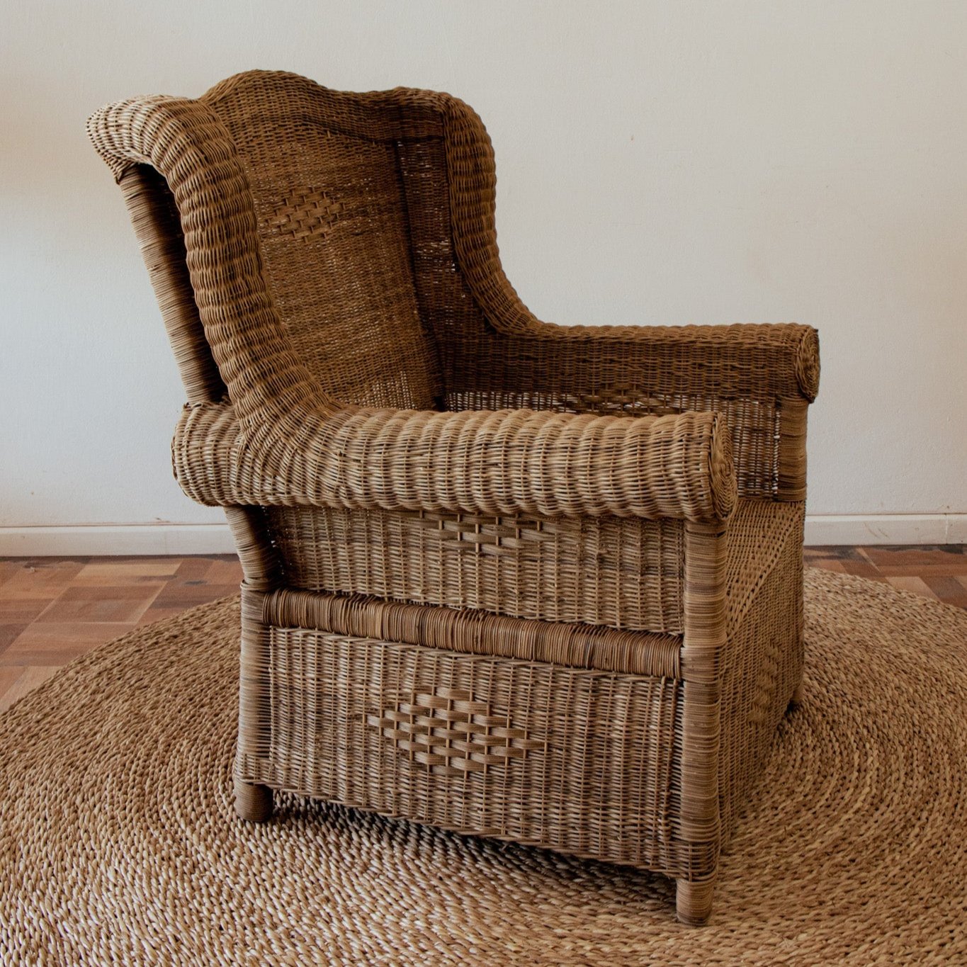 Kasisi Wingback Cane Chair