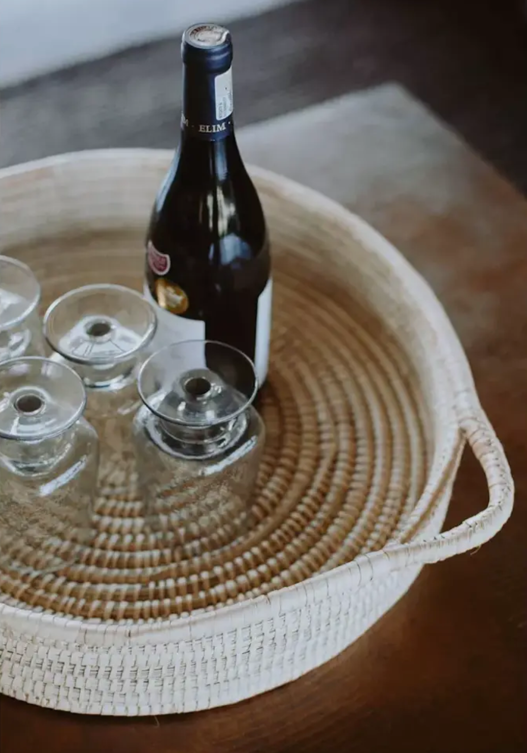 Karula Cane Trays with handles