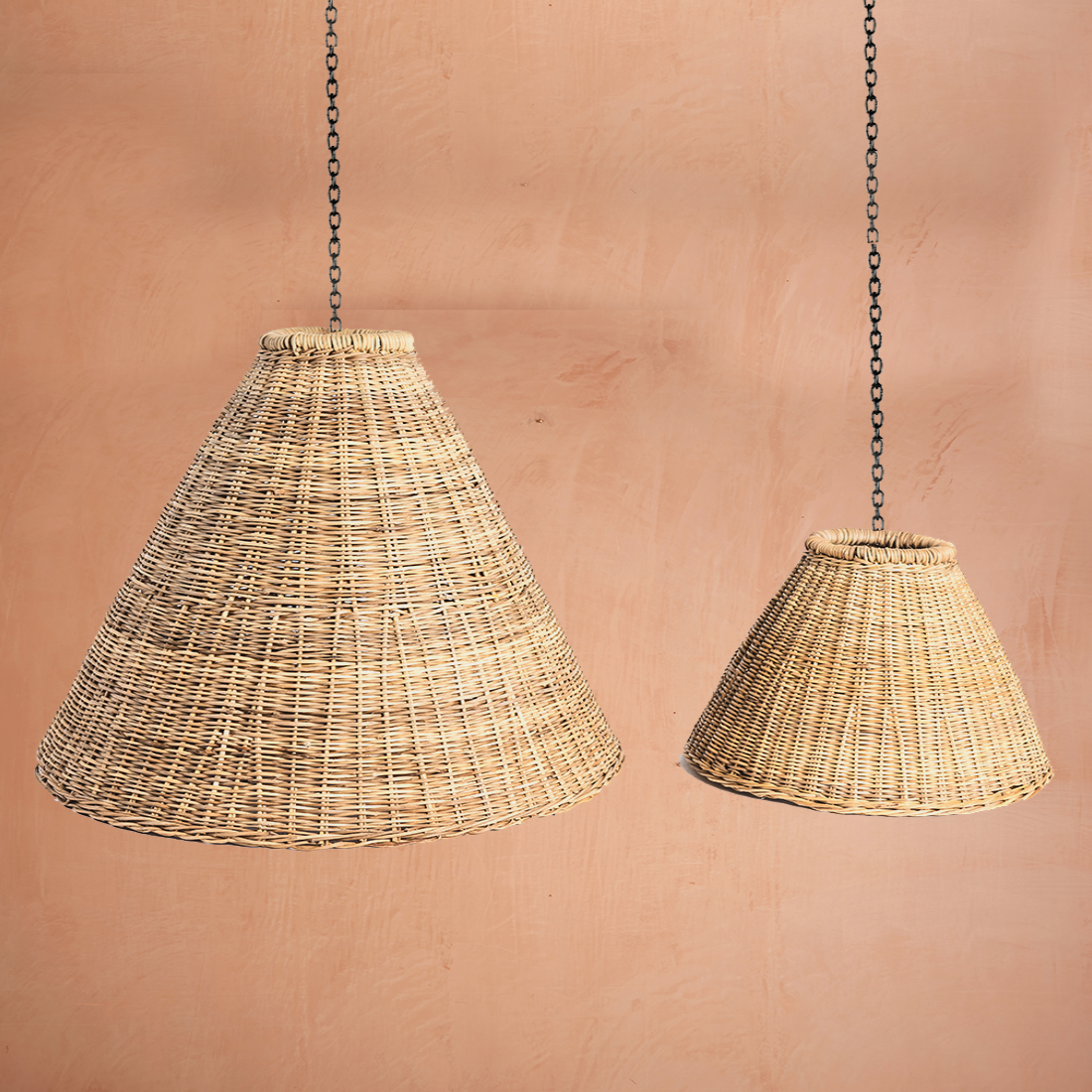 Kaya Pendant lampshade MALAWI WEAVE CANE