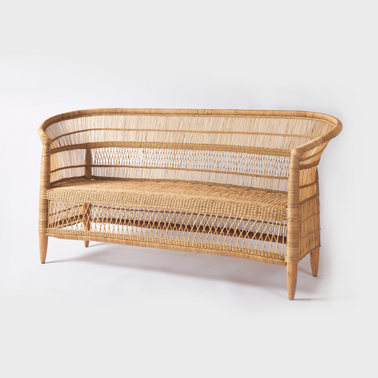 Three Seater Traditional Malawi Cane Chair