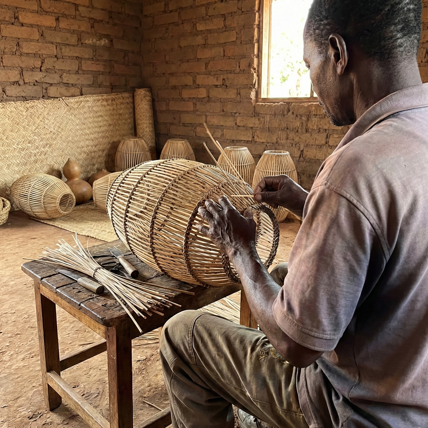 Cocoon Pendant Lampshade (Long Cone)