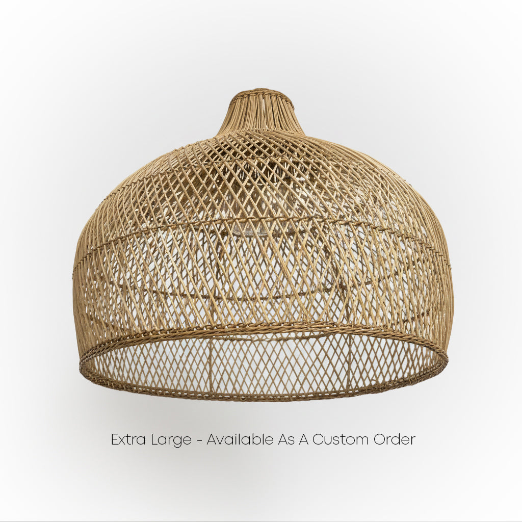 Bell Pendant Lampshade (X-Weave)