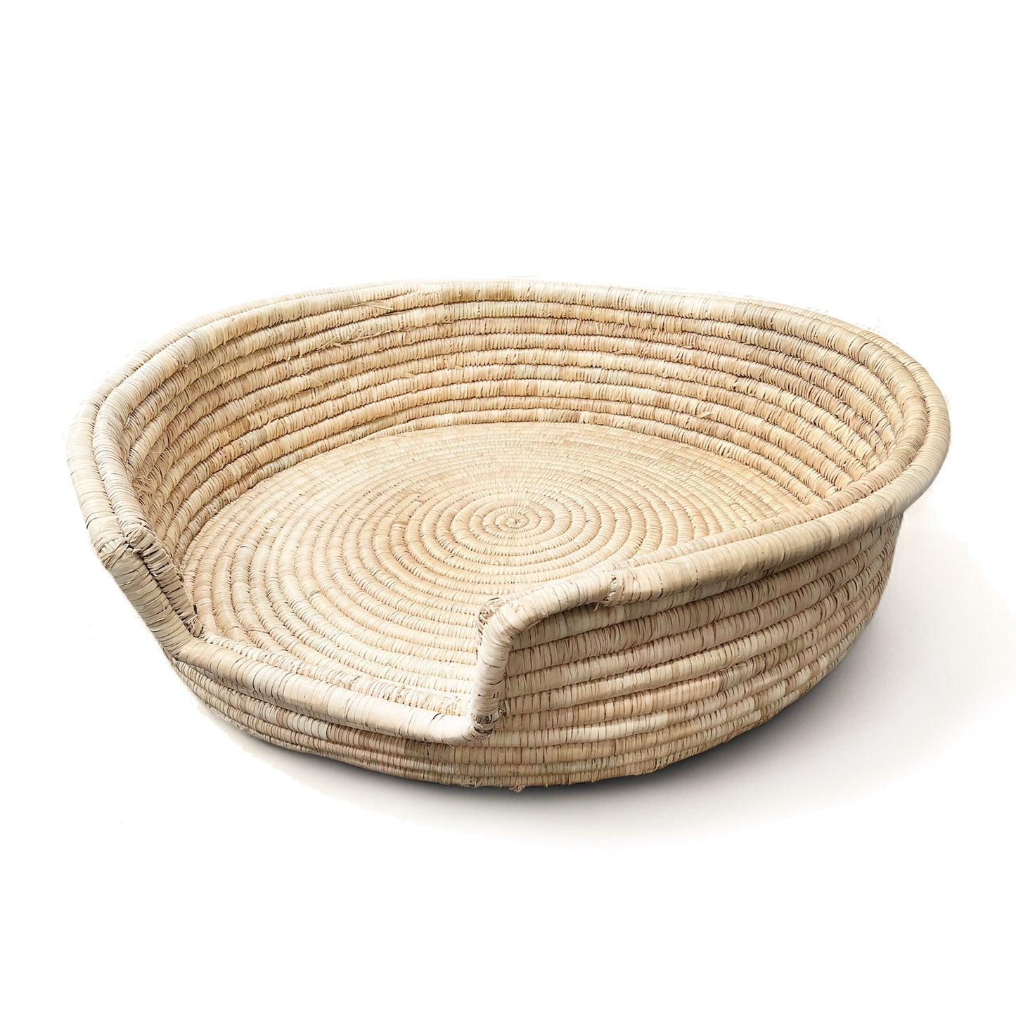 Pet Basket Bed (Round) made from Ilala Grass