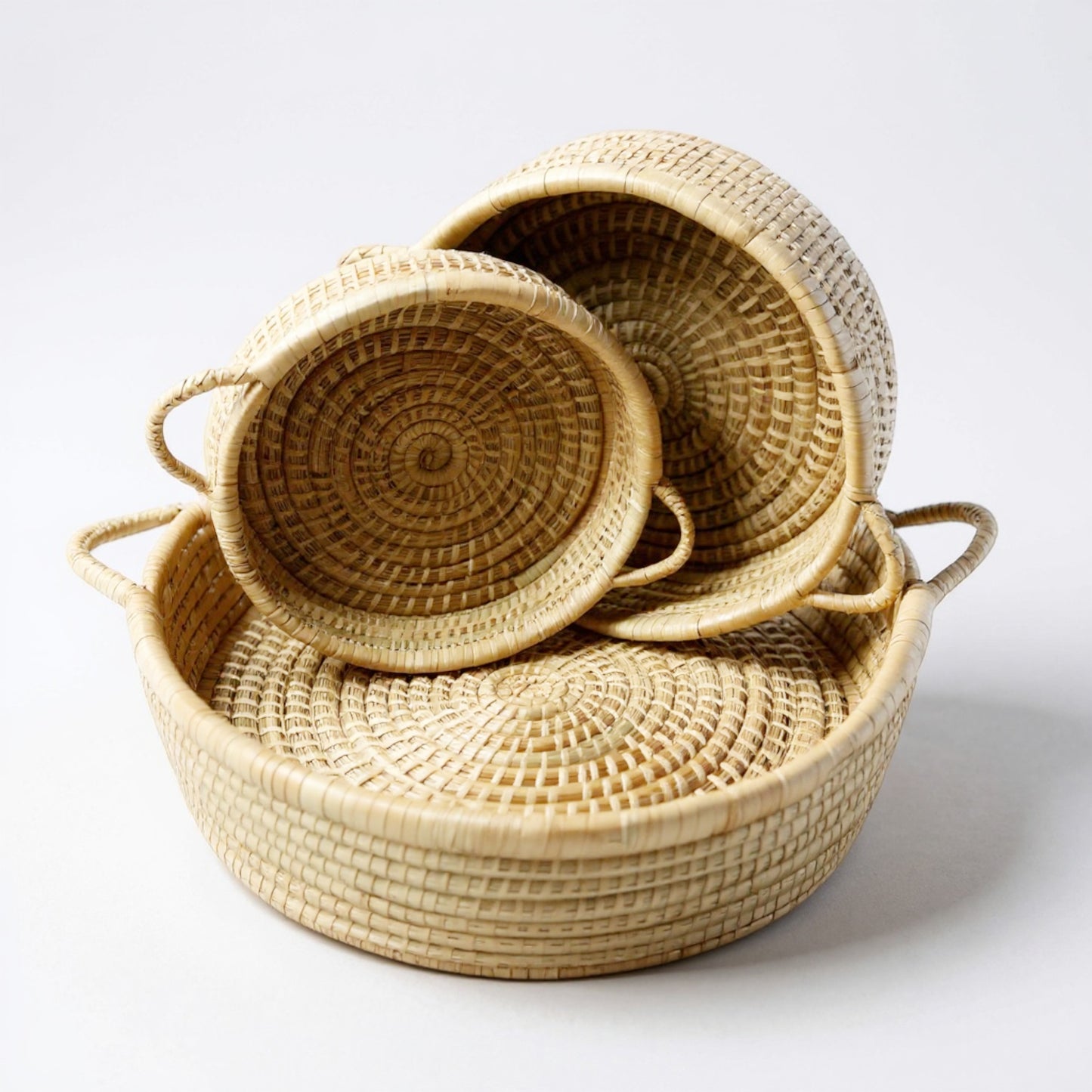 Karula Cane Trays with handles