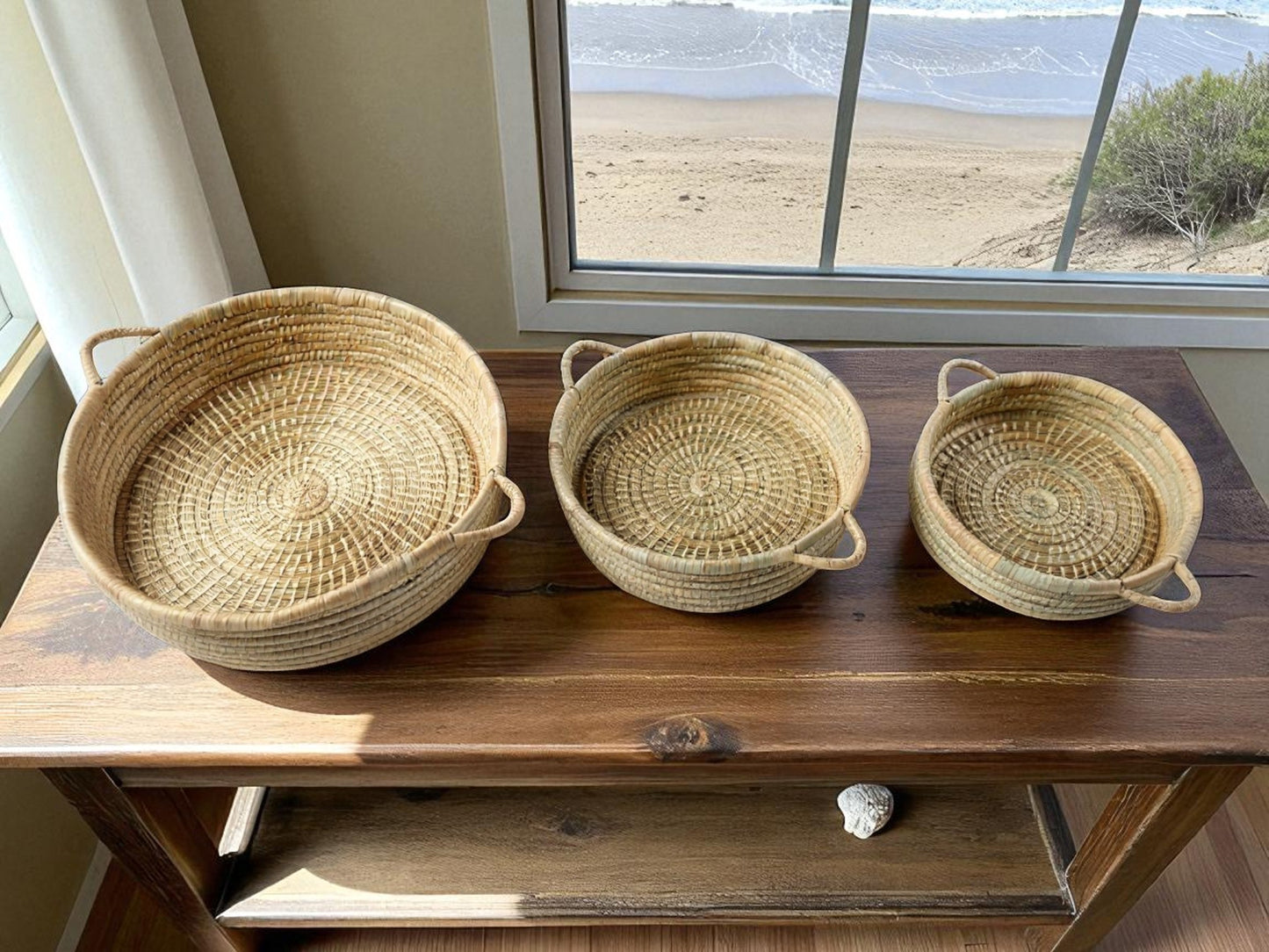 Karula Cane Trays with handles
