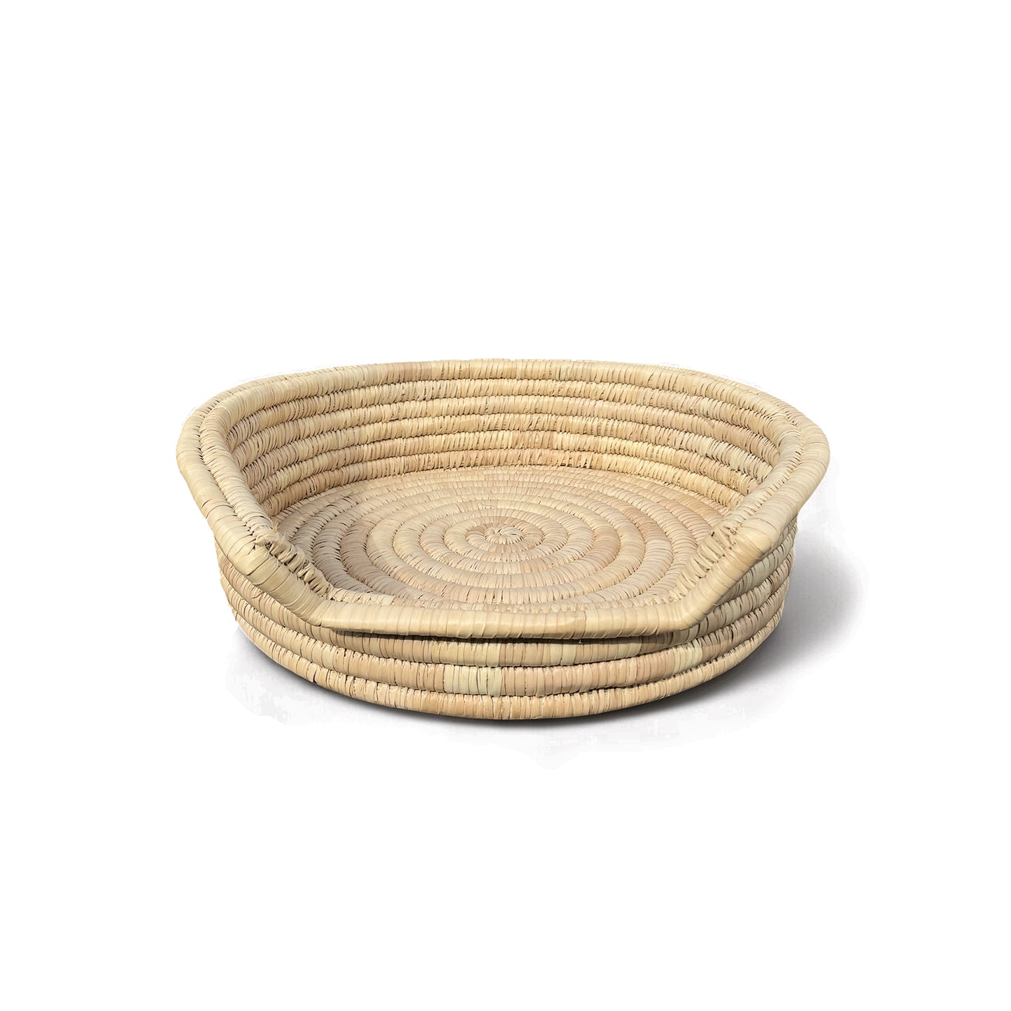 Pet Basket Bed (Round) made from Ilala Grass