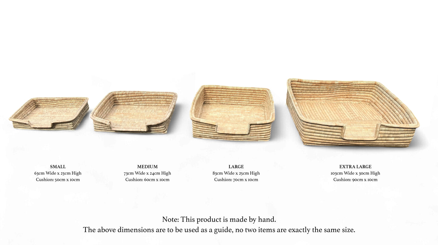 Pet Basket Bed - Rectangular / Square
