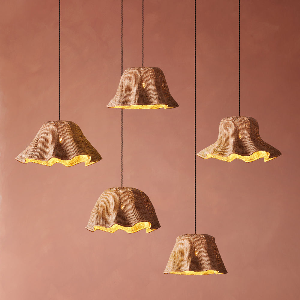 Wonky Wave Pendant Lampshade