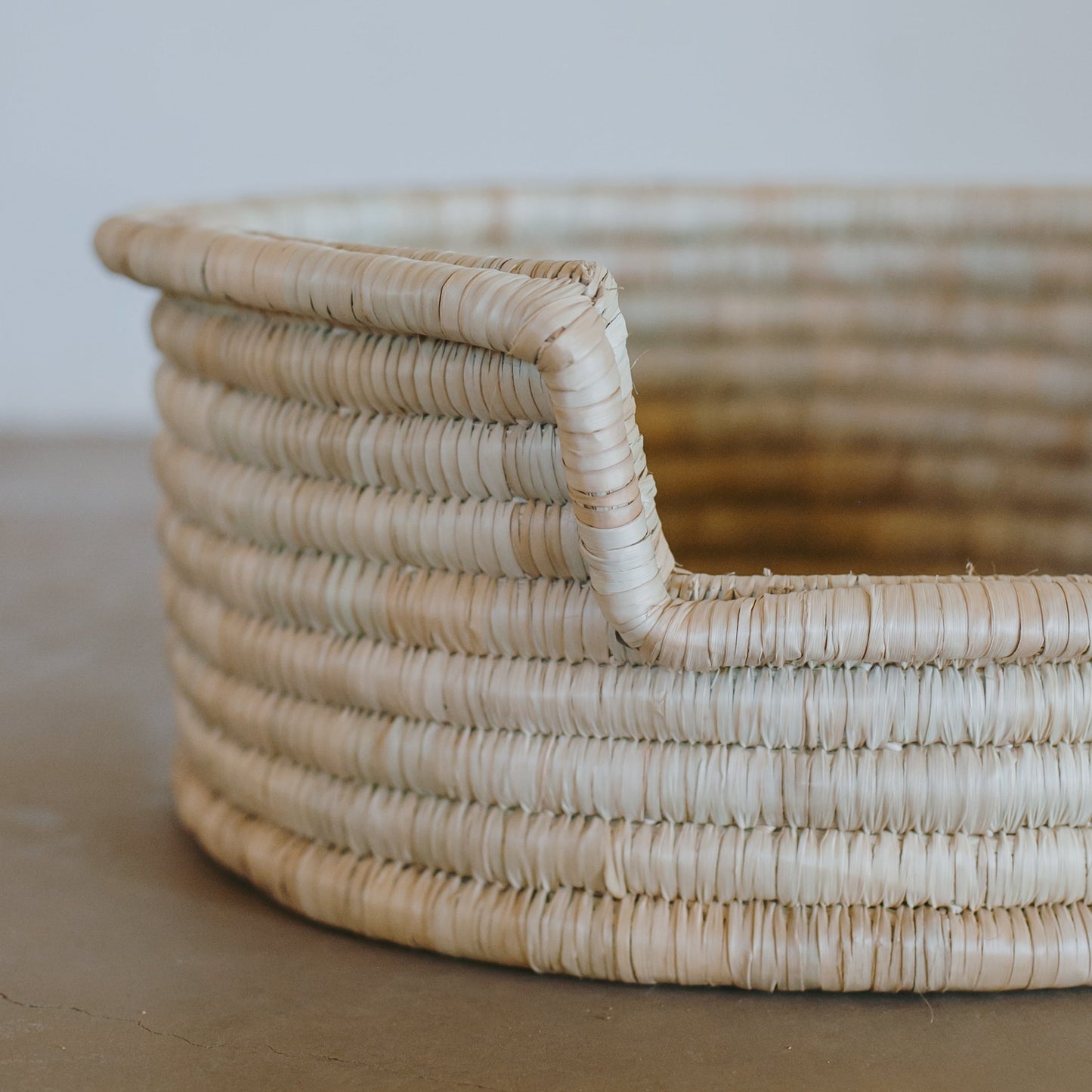 Pet Basket Bed (Round) made from ilala grass