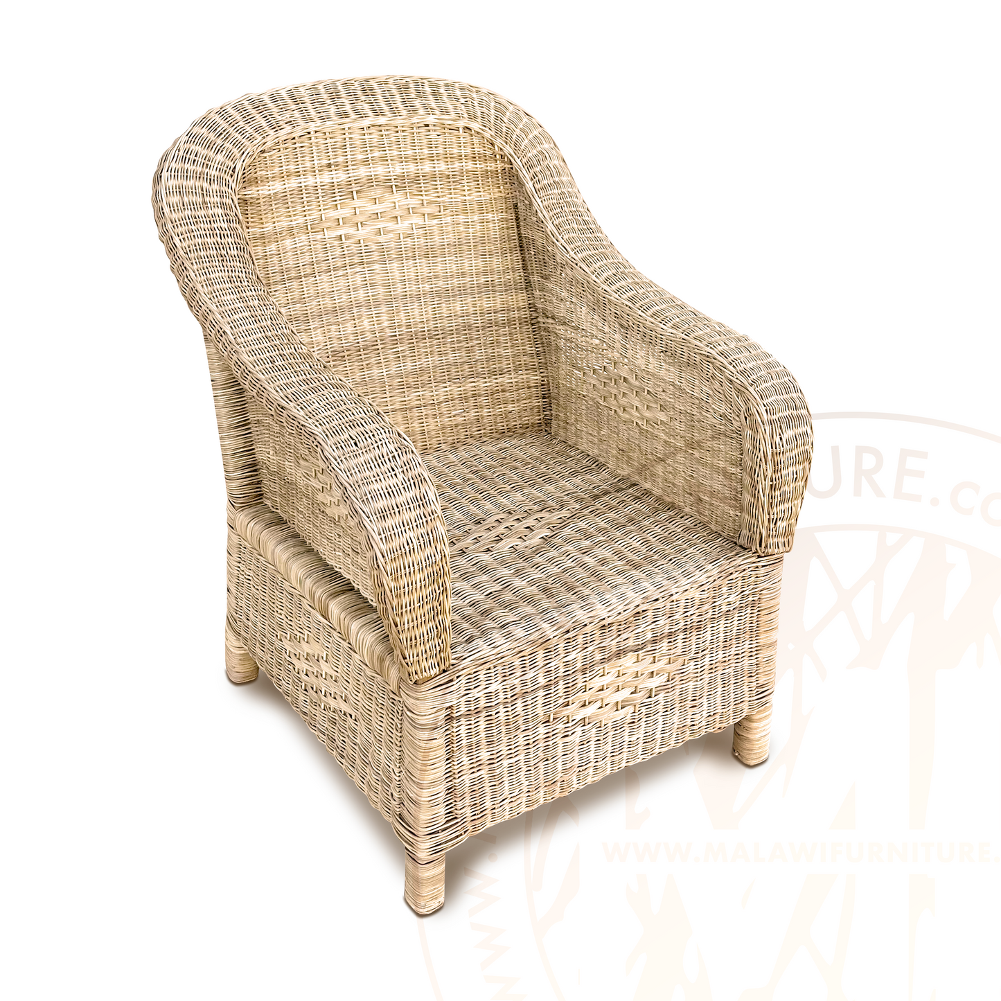 Classic Malawi Couch Set (3,2,1 Seater & Grass Mat)