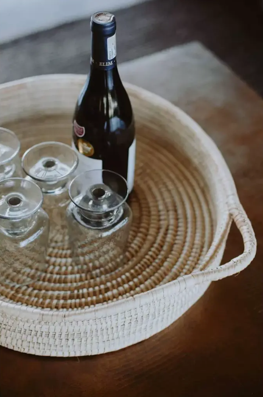 Karula Cane Trays with handles