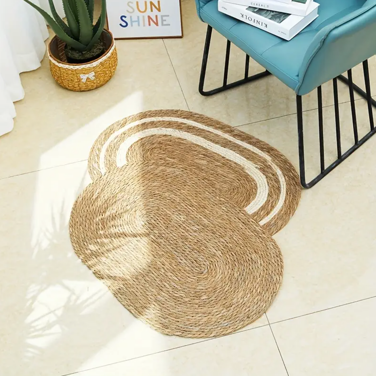 Welcome Mat Hand-Weaved