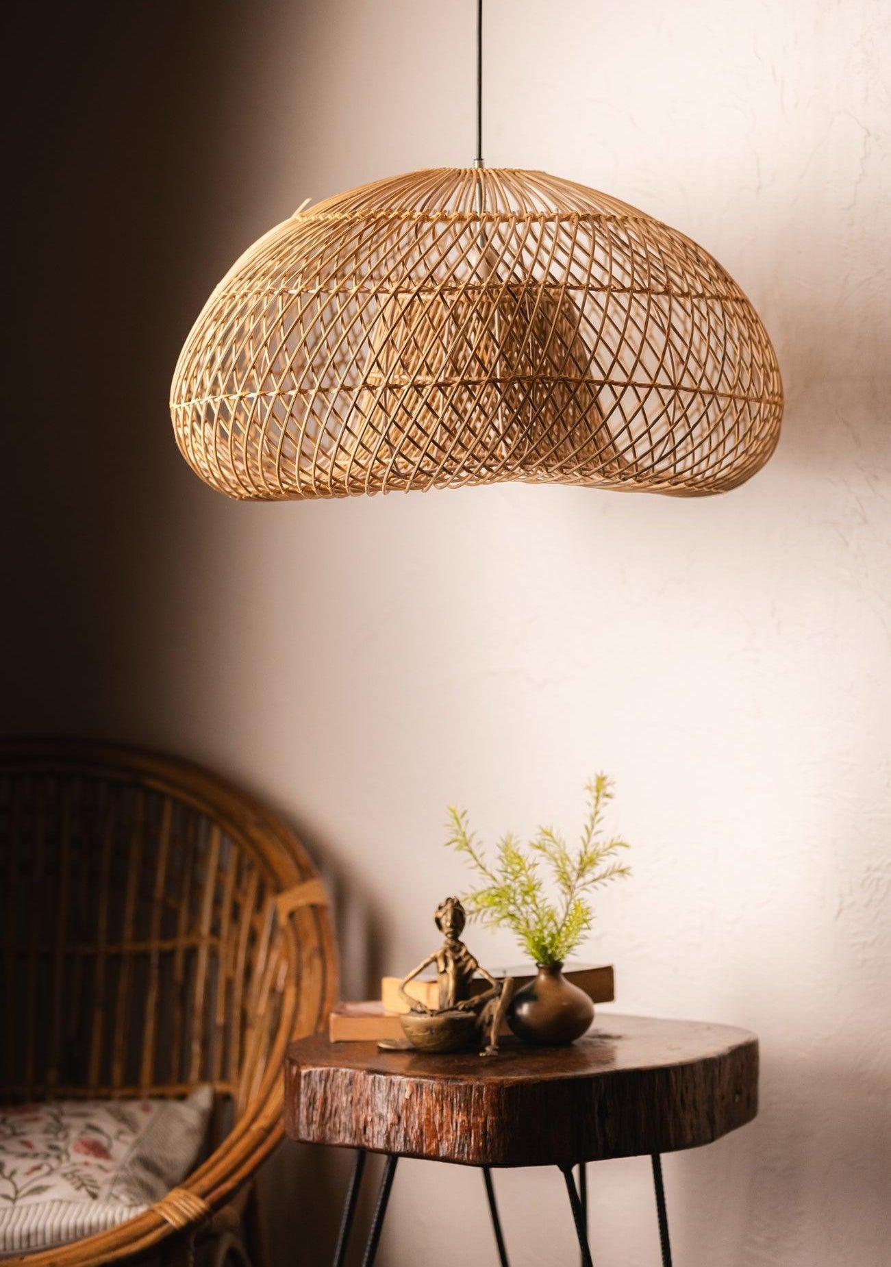 Pebble Pendant Lampshade jellybean