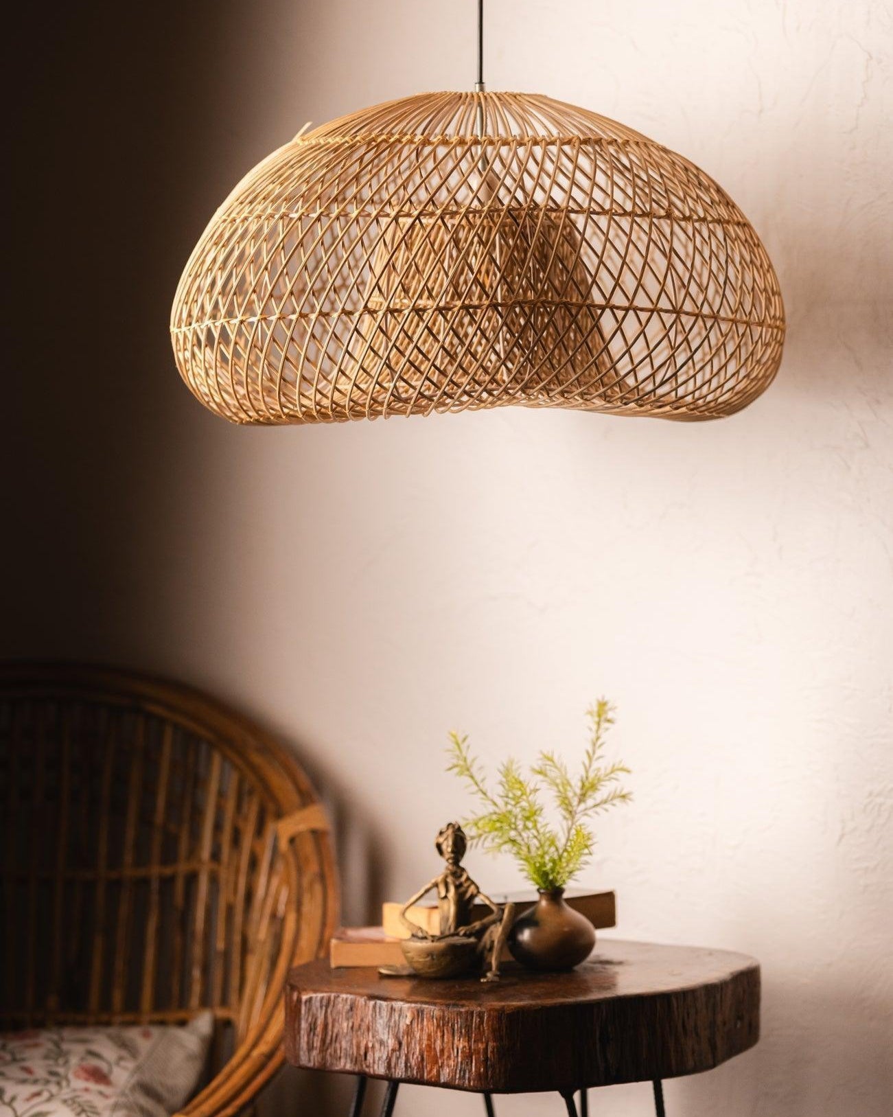 Pebble Pendant Lampshade jellybean