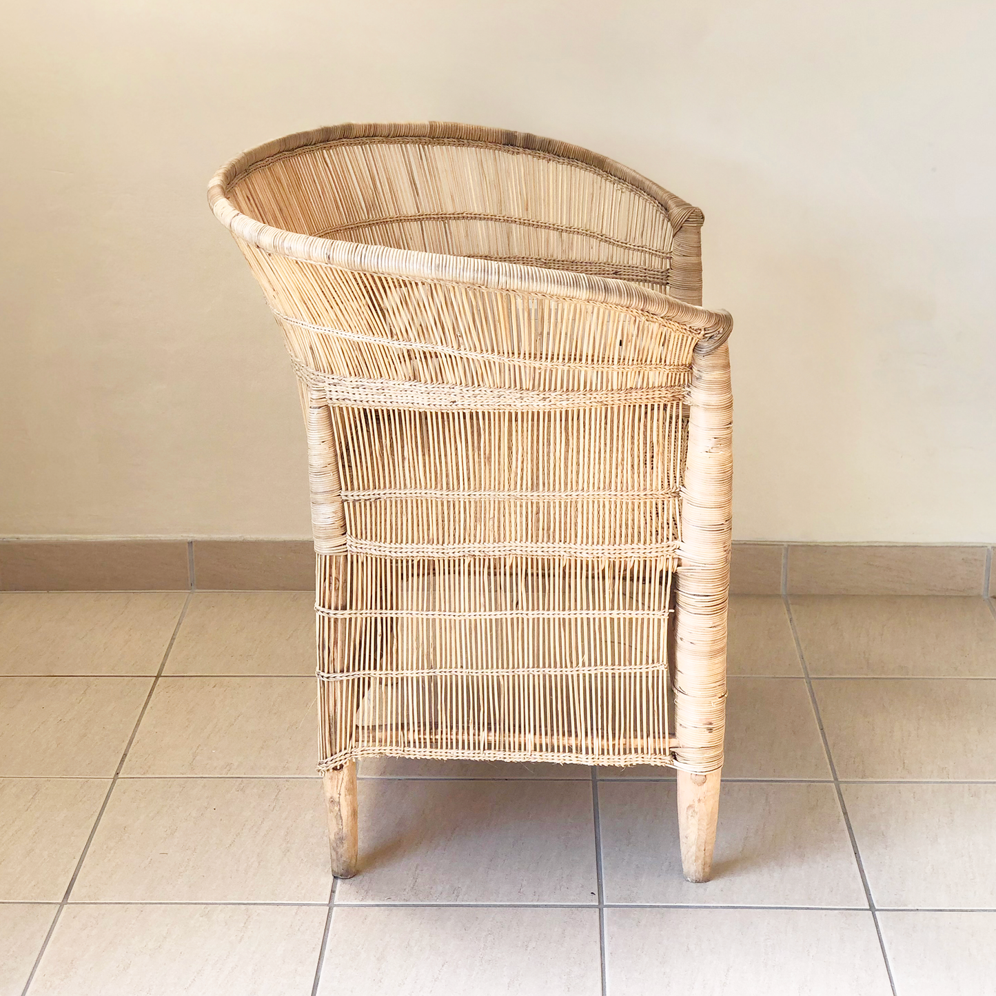 Traditional Malawi Cane Chair Furniture Chairs Rattan Weaved Wicker