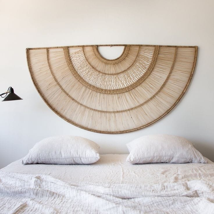 Malawi Halfmoon headboard handmade