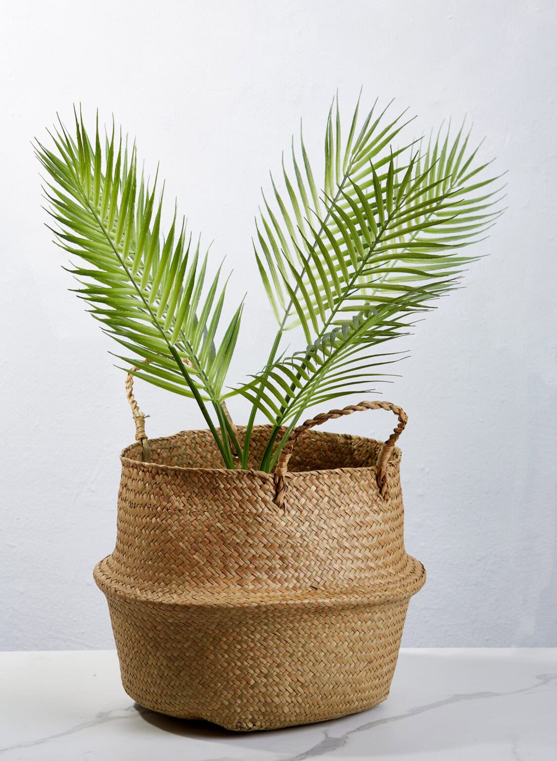 Seagrass Woven Belly Baskets