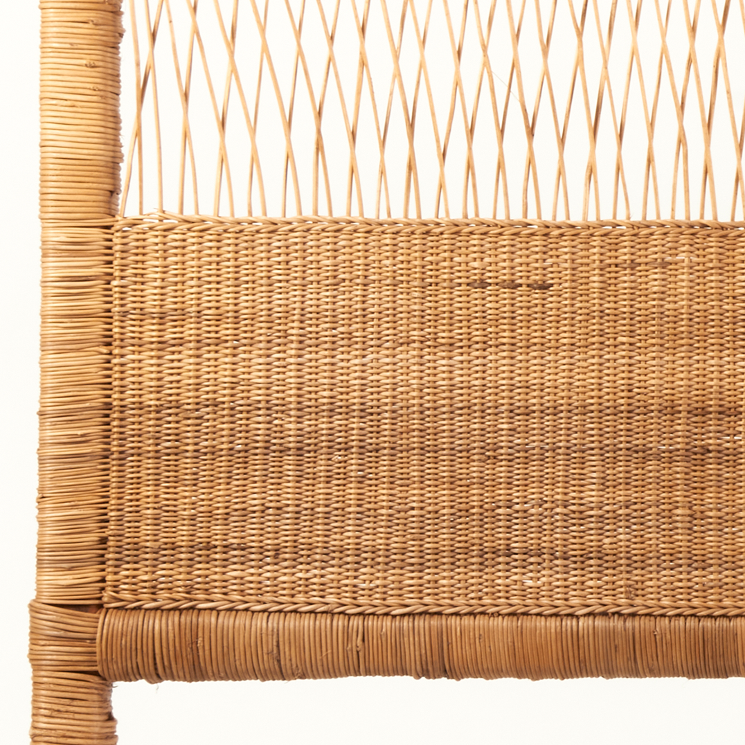 Malawi Chunky Cane Headboard