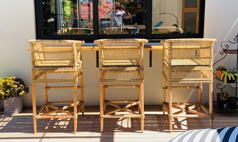 Traditional Malawi Bar Chair stool 