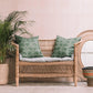 Two Seater Traditional Malawi Cane Chair