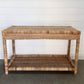 Classic Console Table Malawi weave rattan entrance hall  sideboard