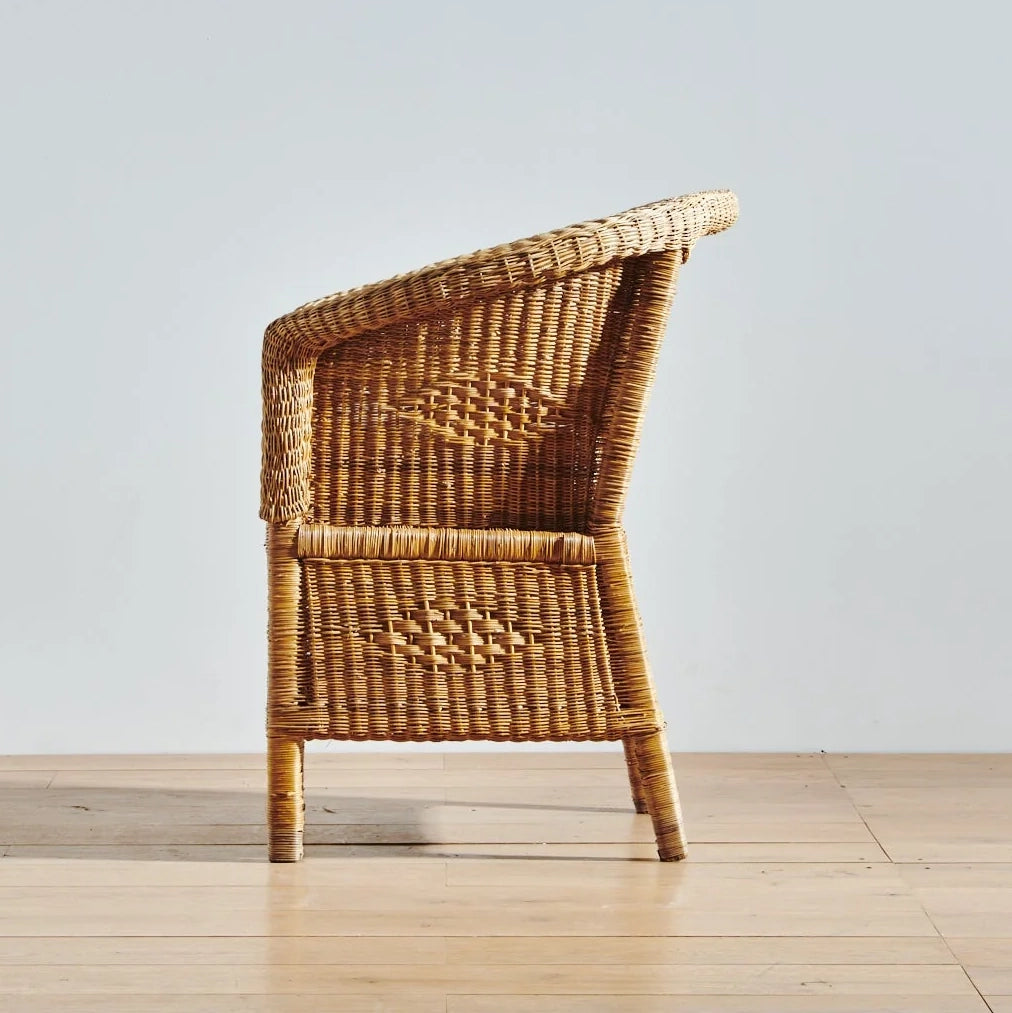 Circle Back Chair by Malawi cane