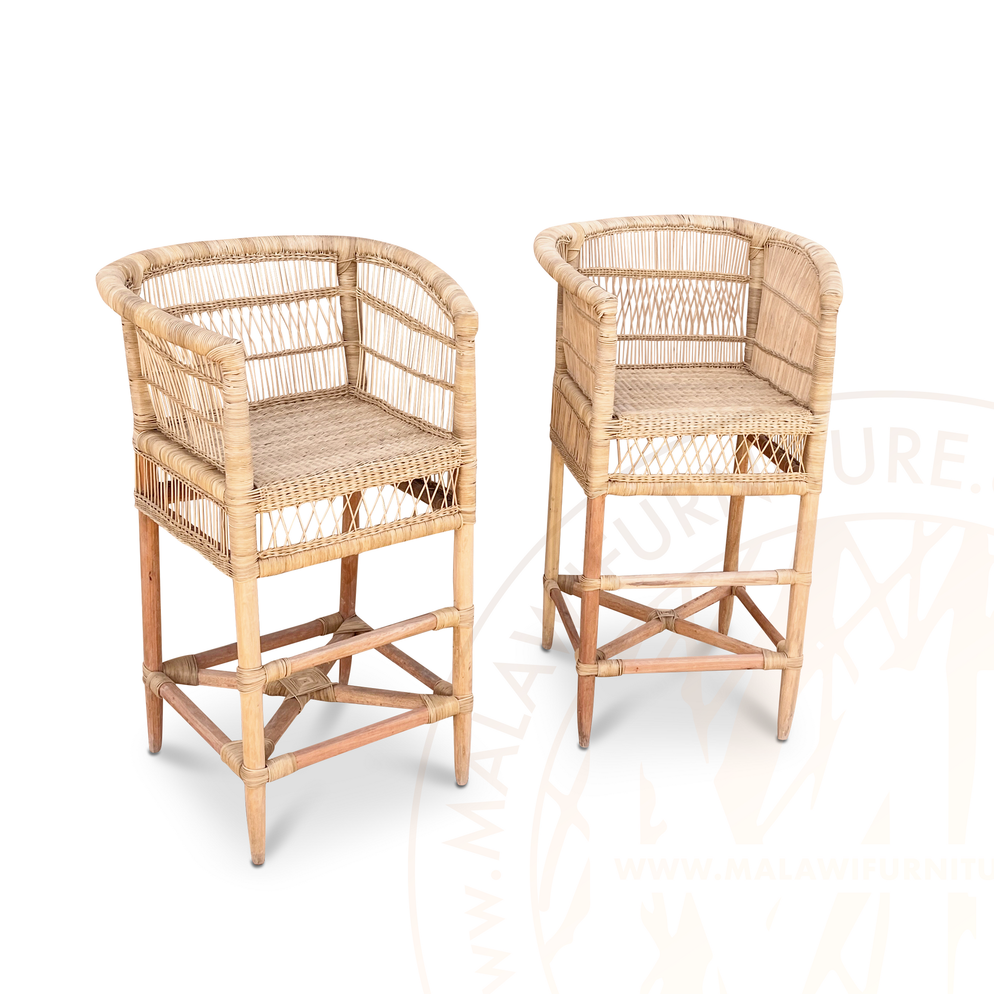 two Traditional Bar Stool Chair