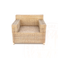 BOX Malawi Couch – One Seater hand weaved woven rattan cane chair malawi patio outdoor