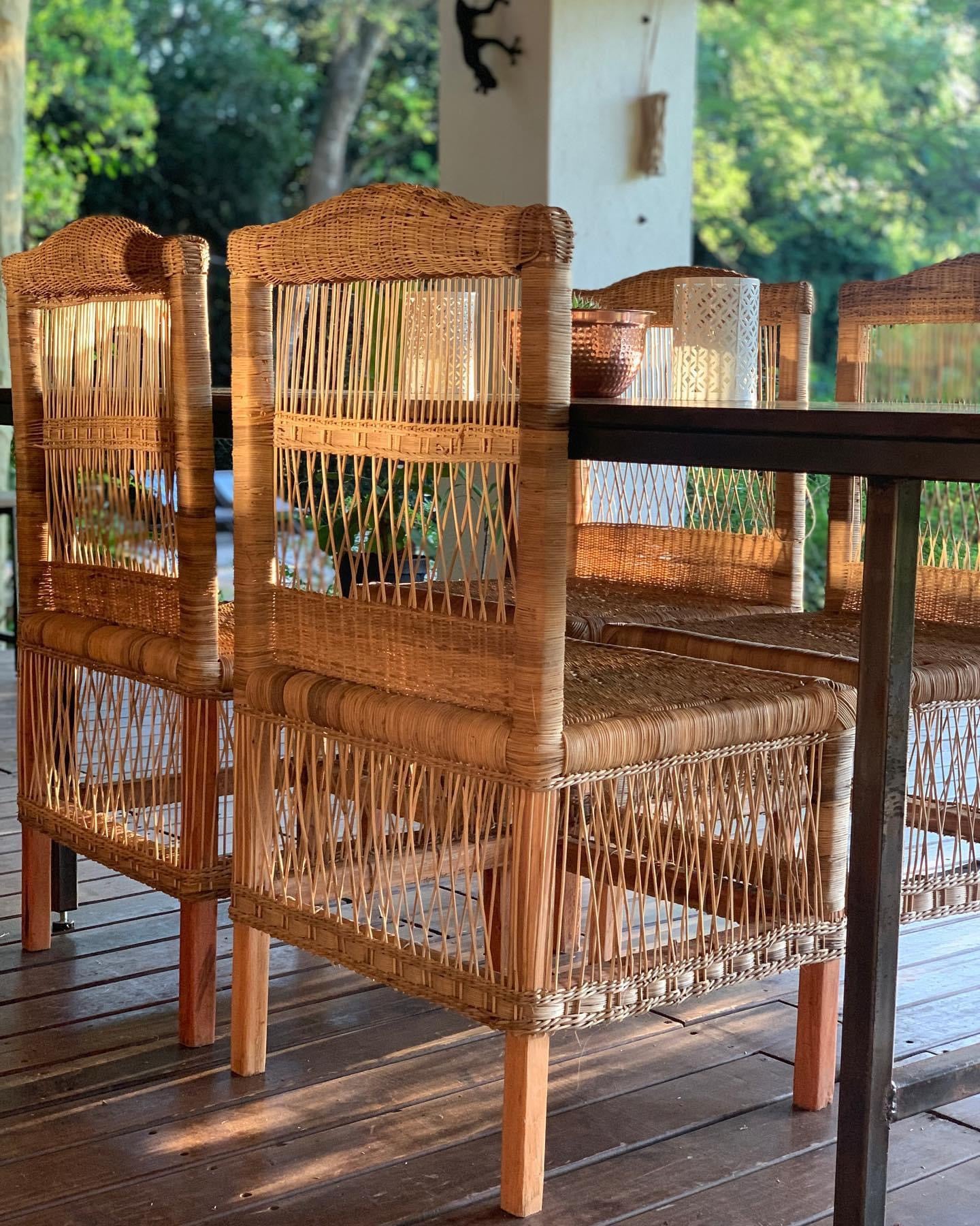 Malawi Dining Chair (Open weave)