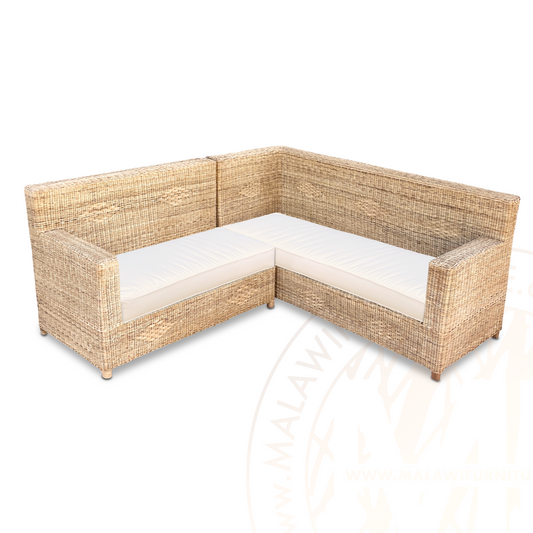 BOX Couch Corner LCove Malawi LShape with Cushions