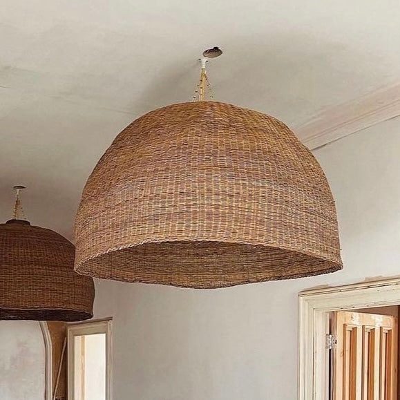 Giant Pendant Lampshade Malawi Cane 1.2m