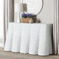 Scalloped Console Table