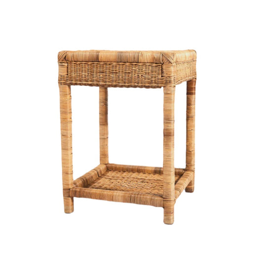 Classic Bedside Table - Large cane malawi