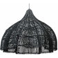 Scalloped Pendant Lampshade BLACK