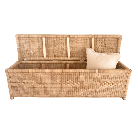 Blanket Kist Storage Box Malawi Cane Classic Furniture 2